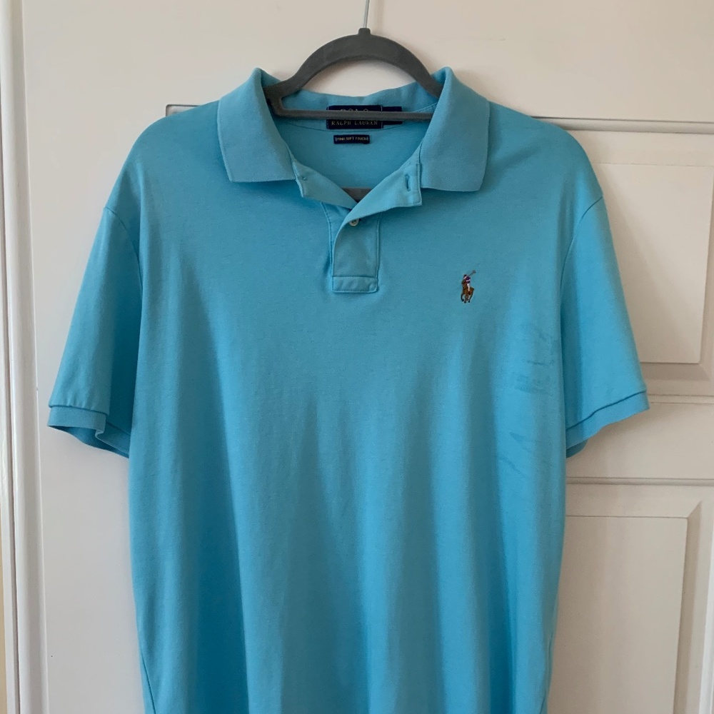Mens Polo Shirt Large